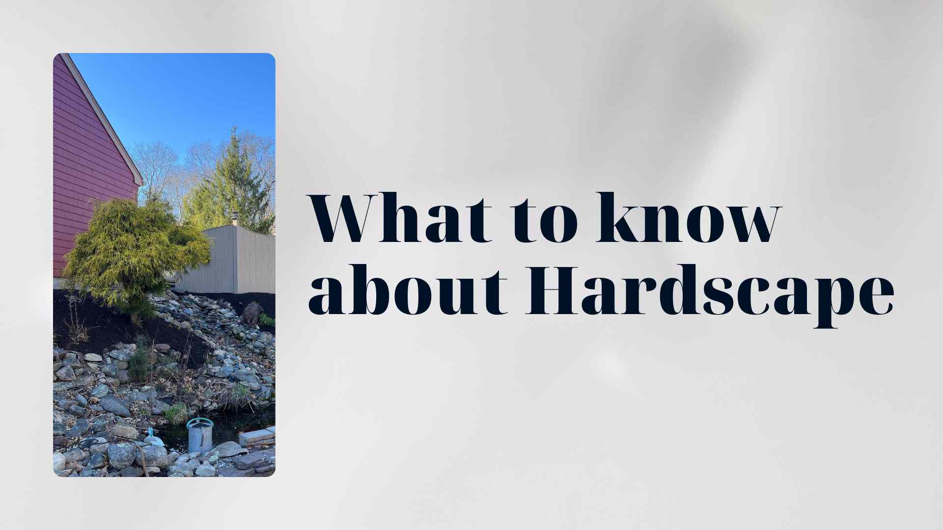 What to Know About Hardscape